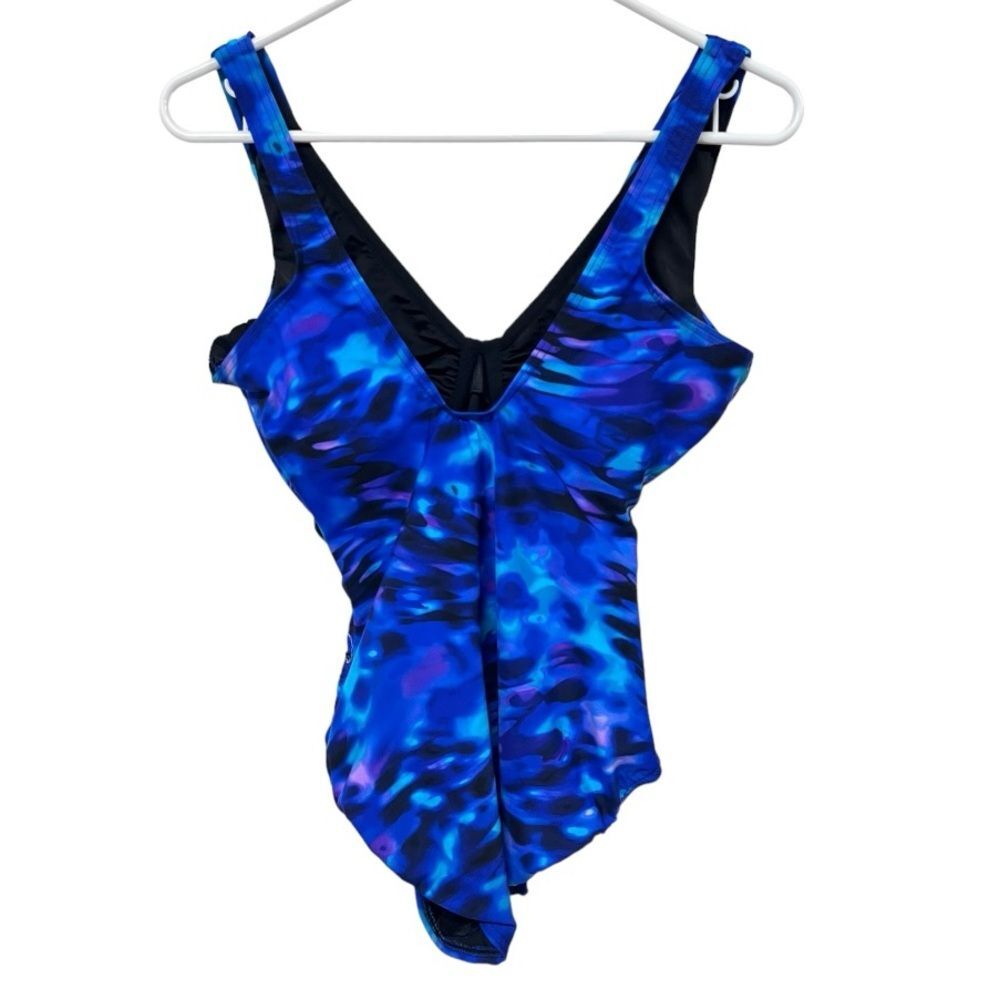 NWOT Miraclesuit | Cloud Leopard Esmerelda One Piece Swimsuit 10‎ - Picture 7 of 9